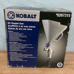 Kobalt Air Hopper Gun - Gray & Purple